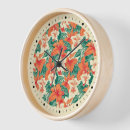 Search for tropical clocks Flowers