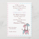Search for giraffe gender reveal invitations Pink