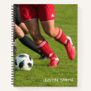 Search for football player notebooks Boy