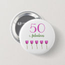 Search for 50th birthday badges Elegant birthday party