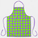 Search for green diamond aprons Purple