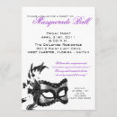 Search for masquerade ball sweet 16 invitations Sixteen