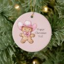 Search for gingerbread christmas tree decorations Pink