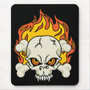 Search for fire skull mouse mats Bones