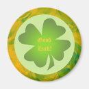Search for four leaf clovers magnets Luck
