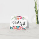 Search for bright floral thank you cards Flower