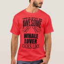 Search for whale design tshirts Water