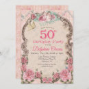Search for tea 50th birthday invitations 50 years old