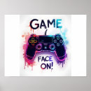 Search for game controller art Wall