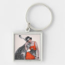 Search for roaring twenties key rings Flapper