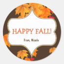Search for thanksgiving favor stickers Rustic