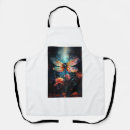 Search for dragonfly art aprons Flowers