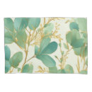 Search for leaf pillowcases Gold