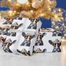 Search for christmas cow wrapping paper Whimsical