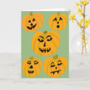 Search for pumpkins halloween cards October