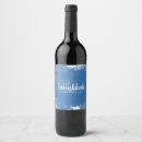 Search for happy holiday wine labels Snow