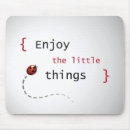 Search for enjoy mouse mats Enjoy the little things