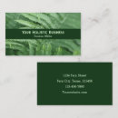 Search for fern business cards Green