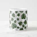Search for leaves pattern mugs Nature inspired