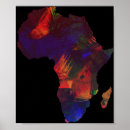 Search for africa map posters Colour