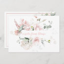 Search for hummingbird note cards Elegant