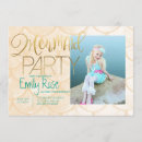 Search for mermaid scales birthday invitations Teal