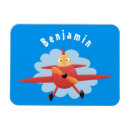Search for cartoon plane magnets Pilot