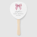 Search for baby shower hand fans Pink