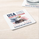 Search for america coasters Red white and blue