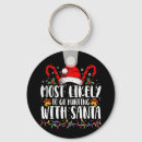 Search for hunting key rings Santa