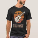 Search for acoustic guitar tshirts Classic