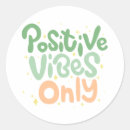 Search for positive mind stickers Typography