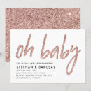 Search for elegant glitter baby shower invitations Typography
