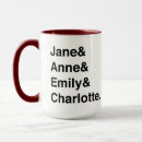 Search for bronte mugs Jane austen