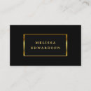 Search for sophisticated business cards Black