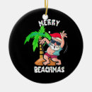 Search for beach santa christmas tree decorations July