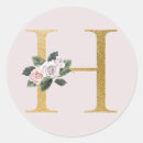Search for h initial stickers Pink