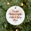 Search for 1st together christmas tree decorations Newlyweds