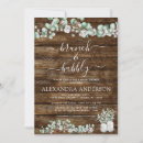 Search for rustic brunch and bubbly invitations Wood