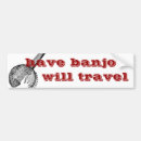 Search for banjo bumper stickers Humour