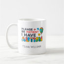 Search for puzzles mugs Please be patient autism