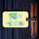 Search for bon voyage luggage tags French