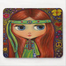 Search for flower power peace mouse mats Hippie