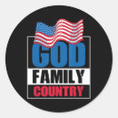 Search for gods country stickers Flag