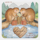 Search for funny beaver stickers Cute