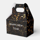 Search for happy new year favour boxes Black