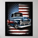 Search for pickup truck posters Patriotic