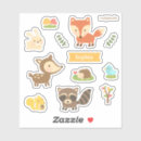 Search for white squirrel stickers Forest