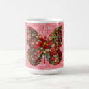 Search for colorful butterfly mugs Floral