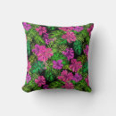 Search for tropical flower cushions Monstera